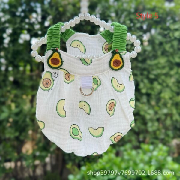 Summer Pet Dresses 3-Pack - Floral Princess Outfits for Small Dogs & Cats Short Description: 3 lightweight breathable dresses with adjustable straps. Perfect for summer! Free shipping worldwide. - 图片 20