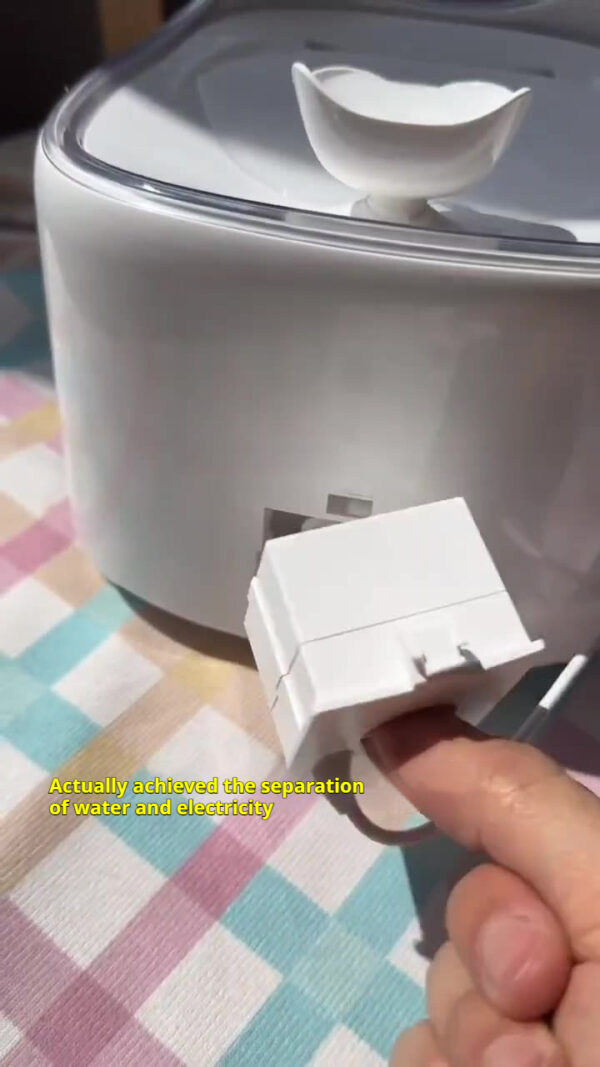 Summer Hydration Pro: Automatic Cat & Dog Water Fountain & Filter Combo - Ultra-Quiet Pump, Fresh Circulating Water, Multi Plug Options - 图片 2