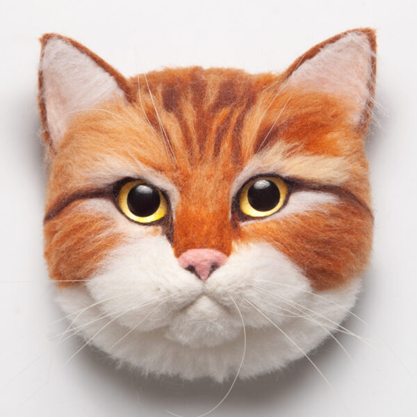 Beginner Cat Felting Kit - DIY Wool Plush Toy with Stable Base & Summer Craft Gift - 图片 16