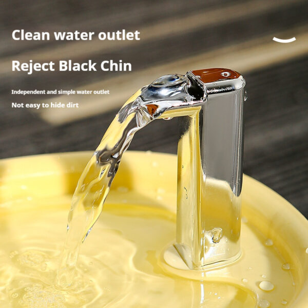 Automatic Pet Water Fountain: 3.2L Large Capacity, Triple Filter, Circulating Fresh Water for Cats & Dogs (Summer Essential) - 图片 4