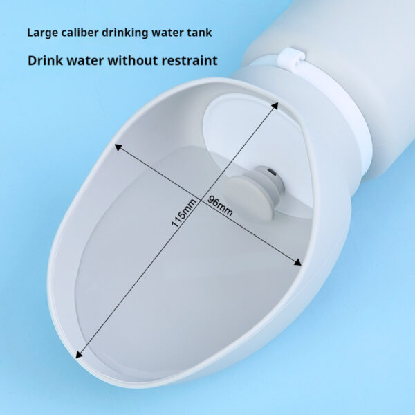 Portable Dog Water Bottle Leak Proof - Collapsible Travel Bowl for Summer Outdoor Walking, Hiking & Travel - 图片 4