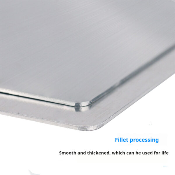 Durable & Scratch-Resistant Aluminum Cooling Plate for Pets - Summer Heat Relief Pad for Rabbits, Hamsters, Cats Outdoors - 图片 5