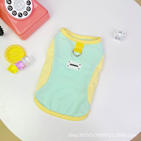 Cooling Vest for Cats Dogs Breathable Mesh Summer Pet Clothes Lightweight Chill Fabric Sun Protection Ragdoll Bichon Frise - 图片 9