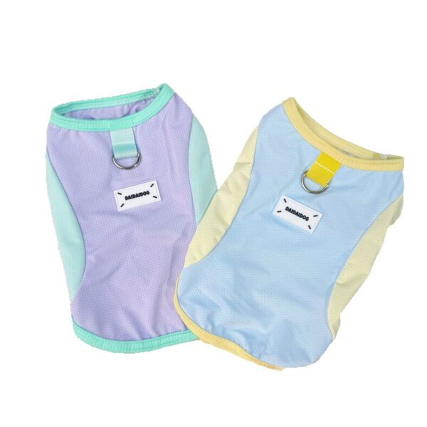 Cooling Vest for Cats Dogs Breathable Mesh Summer Pet Clothes Lightweight Chill Fabric Sun Protection Ragdoll Bichon Frise - 图片 8