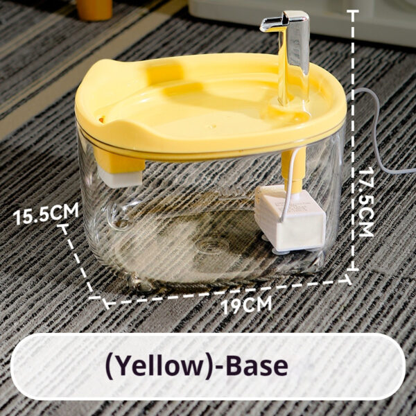 Automatic Pet Water Fountain: 3.2L Large Capacity, Triple Filter, Circulating Fresh Water for Cats & Dogs (Summer Essential) - 图片 8