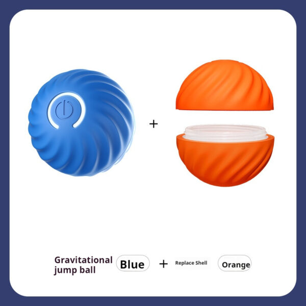 Self-Playing Dog Ball - Automatic Bouncing Chew Proof Toy for Boredom & Anxiety Relief, Durable Outdoor Summer Fun, Stops Destructive Behavior - 图片 10